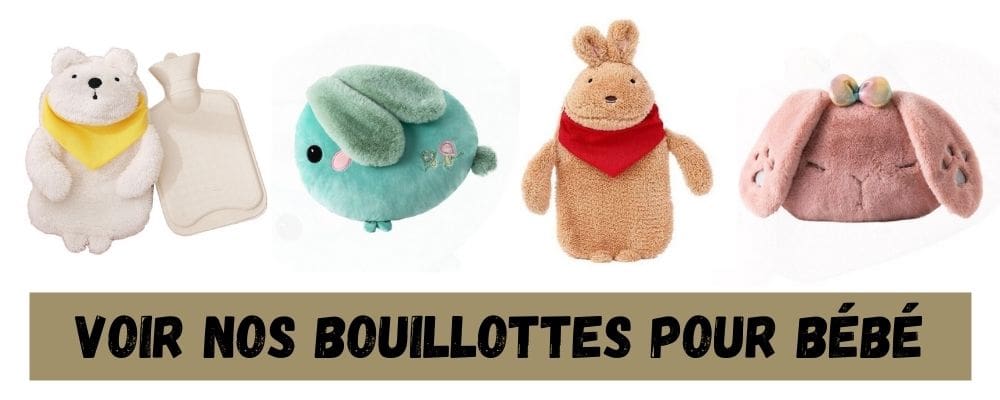 bouillotte peluche pour bébé