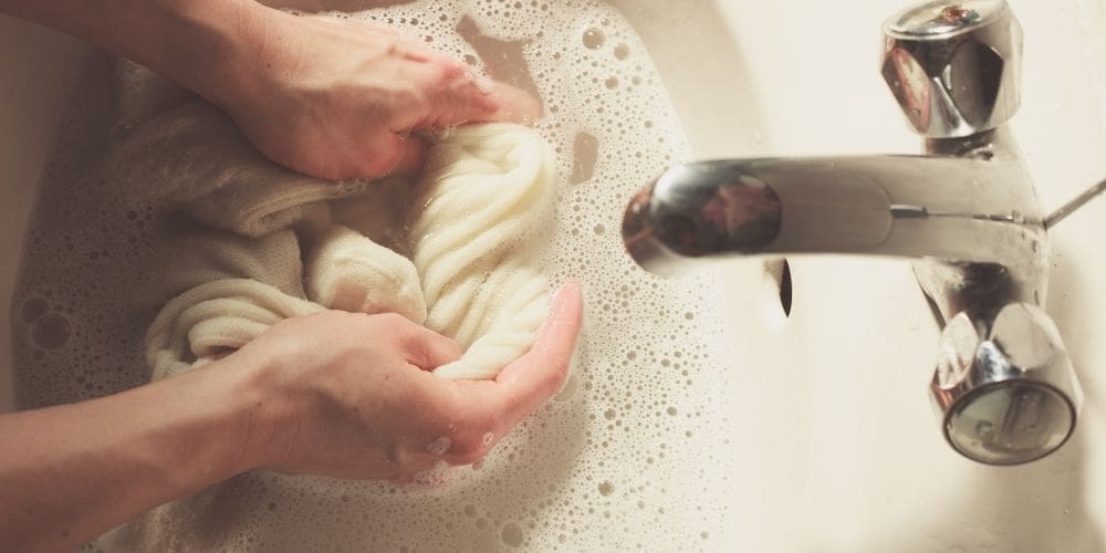 lavage chaussette